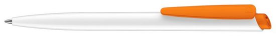 2959 шариковая ручка Dart Basic Polished, белый/оранжевый 151